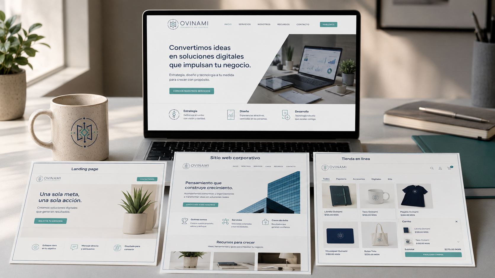 Landing page, sitio web corporativo o tienda en línea: ¿cuál necesita tu negocio?